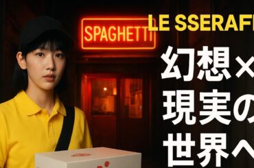 🎬LE SSERAFIM、新曲「SPAGHETTI」で幻想×現実の世界へ🍝✨
