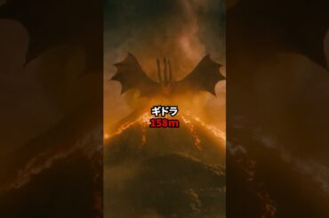 ゴジラの大きさランキング　#映画 #考察 #雑学