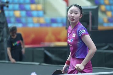 Miwa Harimoto vs Kim Kum Yong | QF-WT | 2025 Asian Team Championships