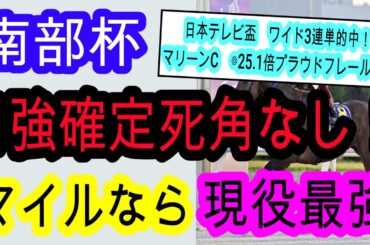 【競馬予想】南部杯2025　超自信アリ！　全ての条件が最高なこの馬で間違いなし！！