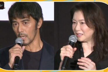 阿部寛、7回目の共演となる夏川結衣は「一番信頼している女優」　映画「俺ではない炎上」大炎上御礼イベント