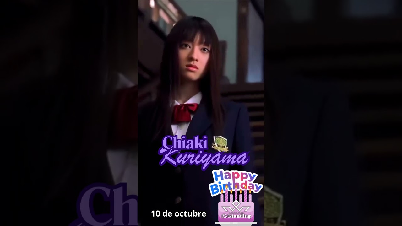 🎬🥳 #HappyBirthday, Chiaki Kuriyama! 🎂 🎬🥳 #HappyBirthday, Chiaki Kuriyama! 🎂