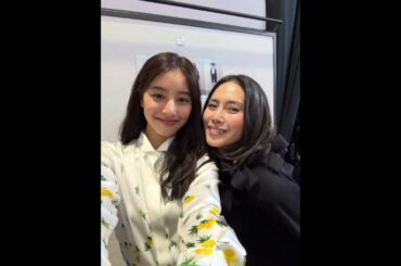 ＜中谷美紀＞仏・パリでリンクコーデ　ディオールの最新ルックを着こなし「2人並んで女神」と称賛の声