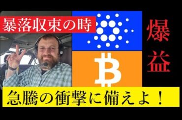 【隠居Vlog】仮想通貨暴落から反転急騰！巨大利益はブラックロック！ADA/BTC