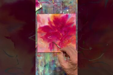 清司のレッスン「派手にいこう」 ‐ Clipchampで作成 #art #ガッシュ画