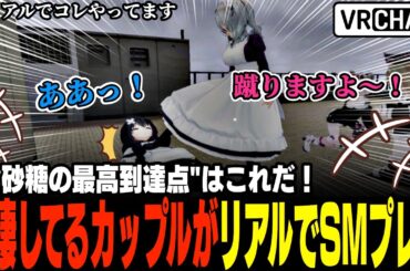 【VRChat】同棲してるお砂糖同士が目の前でとんでもないプレイをしてポピ横が大盛況しましたwww