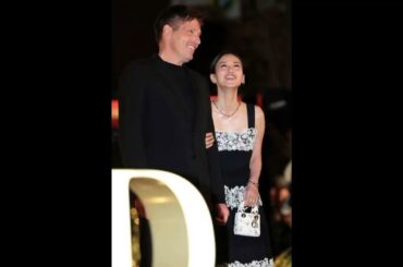 中谷美紀、夫婦2ショット公開　“お似合いぶり”に反響「絵になる」「美男美女ですね」