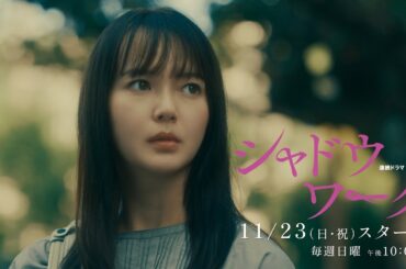 「連続ドラマＷ　シャドウワーク」超特報・解禁！【WOWOW】