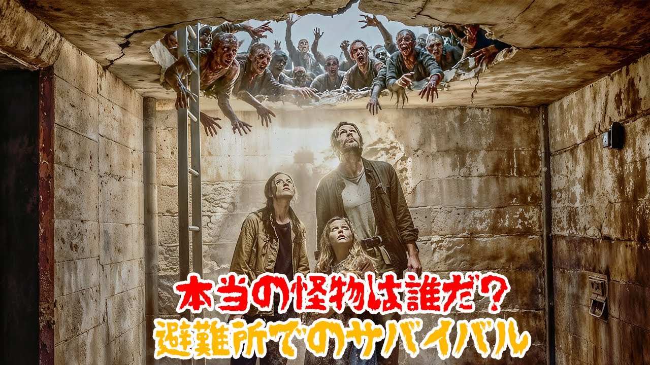 世界がパンデミックに侵され、家族全員が地下室で300日以上生き延びた【映画紹介】 世界がパンデミックに侵され、家族全員が地下室で300日以上生き延びた【映画紹介】