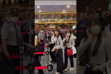 乃木坂6期生 🇹🇼台湾ライブを終えて出国 251012