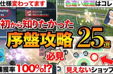 【ポケモンZA】序盤攻略まとめ！おすすめポケモン・色違い厳選・バトルのコツ・育成要素などをまるっと解説【初心者必見！】