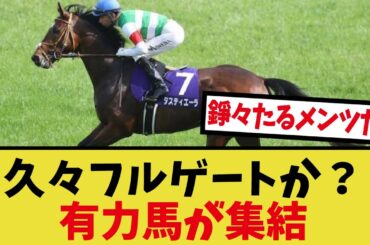 「天皇賞秋も大分面子が出揃ってきたな」に対するみんなの反応集