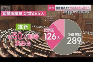 議員定数削減は衆院比例で調整　「死活問題」中小政党で高まる危機感【サタデーステーション】(2025年10月18日)