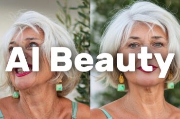 （おすすめ）AIで年齢を若く見せる、美肌エフェクト！