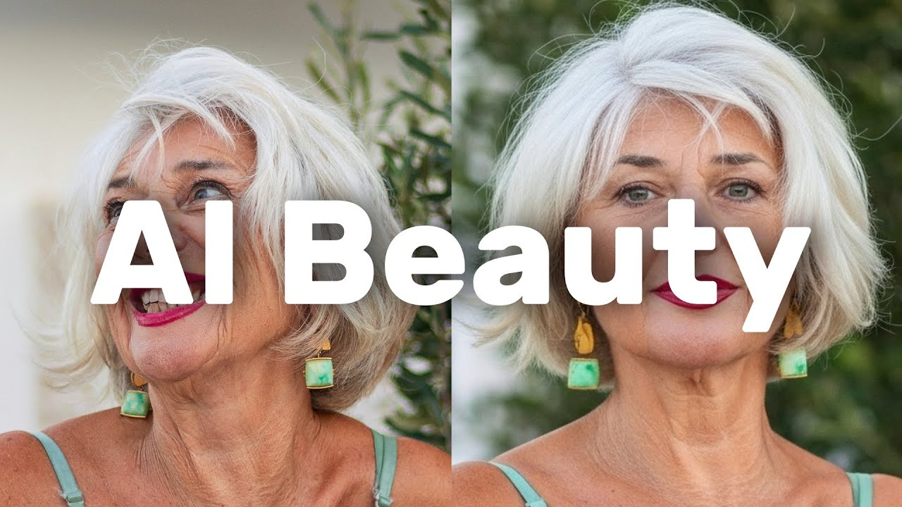 (おすすめ)AIで年齢を若く見せる、美肌エフェクト! (おすすめ)AIで年齢を若く見せる、美肌エフェクト!