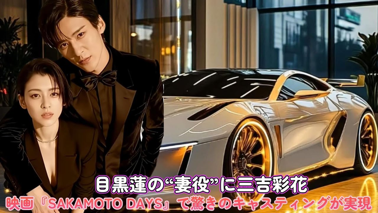 目黒蓮の“妻役”に三吉彩花!映画『SAKAMOTO DAYS』で驚きのキャスティングが実現! 目黒蓮の“妻役”に三吉彩花!映画『SAKAMOTO DAYS』で驚きのキャスティングが実現!
