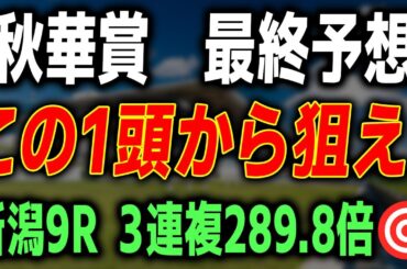 【秋華賞 2025 最終予想】絶対に買いたい本命馬と買い目を徹底解説します