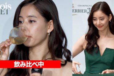 新木優子、表参道でテープカット　ヴィンテージシャンパンに感激「濃密…」