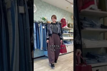 秋のトレンドブラウン×ブラックコーデ❤️ #ファッション #レディースファッションショップ #30代40代のきれいめファッションならナラリサ