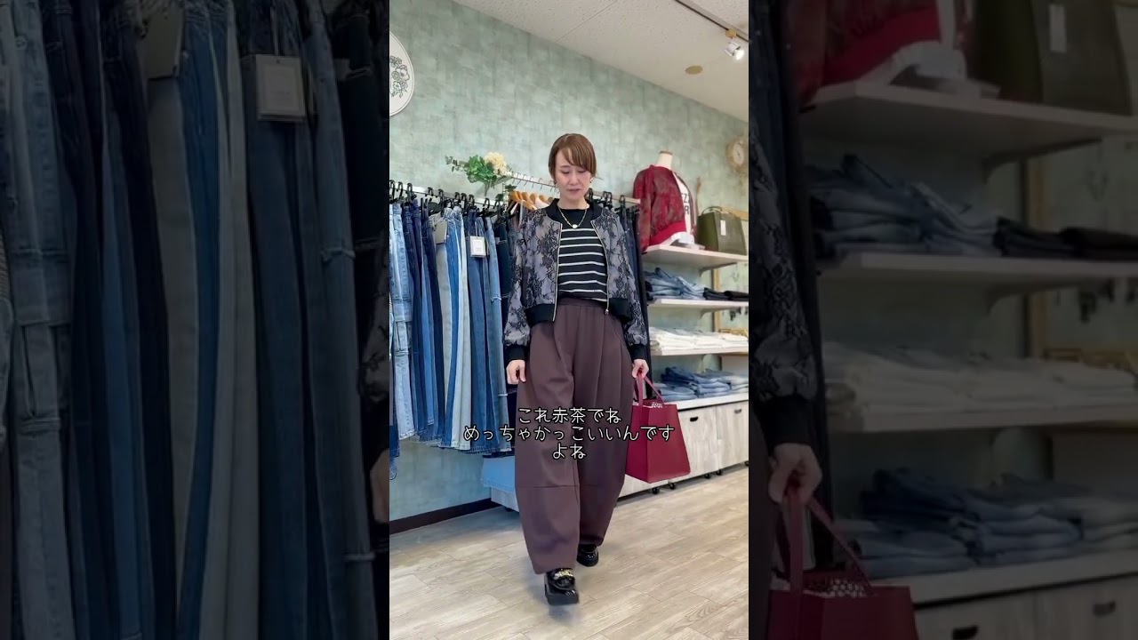 秋のトレンドブラウン×ブラックコーデ❤️ #ファッション #レディースファッションショップ #30代40代のきれいめファッションならナラリサ 秋のトレンドブラウン×ブラックコーデ❤️ #ファッション #レディースファッションショップ #30代40代のきれいめファッションならナラリサ