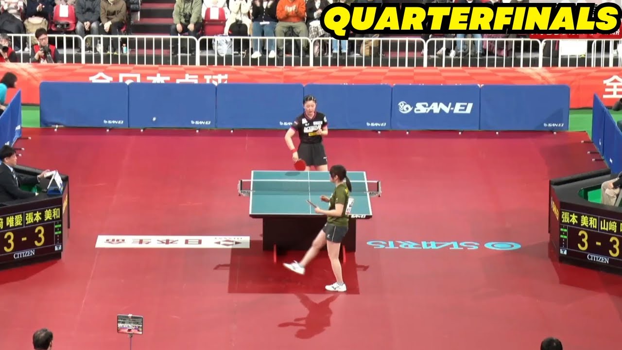 FULL MATCH | Miwa Harimoto vs Yui Yamazaki | Quarterfinals 2025 Japan National Championships FULL MATCH | Miwa Harimoto vs Yui Yamazaki | Quarterfinals 2025 Japan National Championships