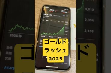 【金価格大上昇】1年前に買った純金がエグい。勝手に資産が増えていく異常事態。