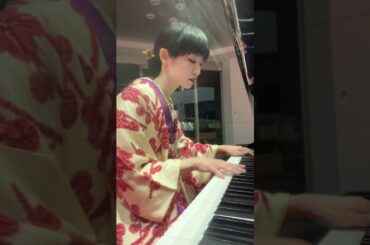 オホーツクマルシェ　北見秋祭2025 ストリートピアノ　ショパン　ワルツ14番