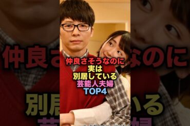 ㊗️100万再生㊗️仲良さそうなのに実は別居している芸能人夫婦TOP4 #shorts #short #雑学 #芸能人 #星野源 #新垣結衣 #壇蜜