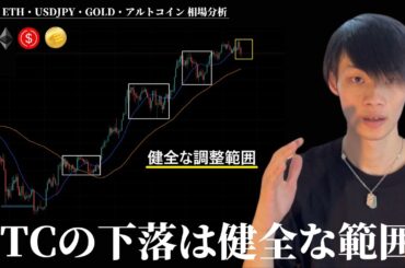 高市総理ほぼ確定で円安復活？　ビットコイン大丈夫？　【BTC・ETH・ドル円・GOLD・アルトコイン】