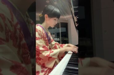 オホーツクマルシェ　北見秋祭2025 ストリートピアノ　ショパン　ワルツ7番