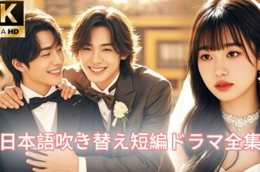 【日本語吹き替え】彼女は大きな期待を抱いてウェディングドレスを着て結婚式に出席したが、出席者全員から笑われた。その時になって初めて、それは全て冗談で...#キスシーン#日本語吹き替え