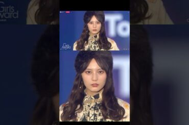 頭にタヌキをのせている小坂菜緒 - GirlsAward 2025 A/W