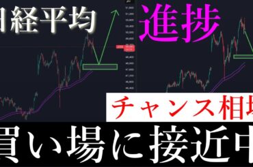 ✅視聴必須！買い場接近しています。日経平均株価/Ni225