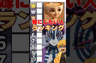 『結婚したい人』ランキングに挑む猗窩座＆善逸!#無限城 #鬼滅の刃 #猗窩座 #無限城編 #上弦の鬼 #柱 #石田彰 #VTuber #声真似 #アニメ #無限列車 #猗窩座再来