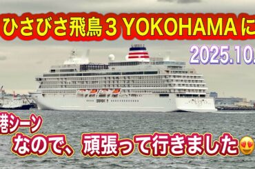 ひさびさ飛鳥３が帰って来ました😍【2025.10.21】