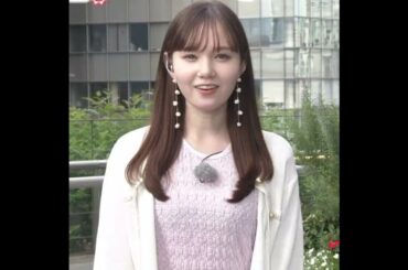 🌸マーシュ彩✨元「ZIP！」お天気キャスター☀️タイトワンピでフェミニンに👗美脚もすらり💖