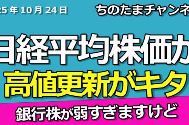 日経平均株価が強すぎる　半導体主導　銀行株が弱いがどうする
