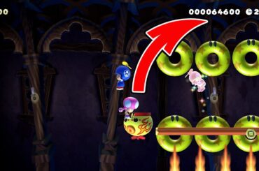 乗っ取りで上から行く！【マリオメーカー2】