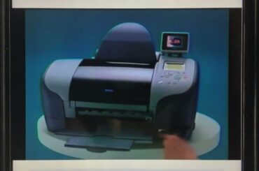 【CM】EPSON エプソン　カラリオ　メモリー効果　優香「メモリー刺すだけ直接プリント」篇15秒【2003年】【平成15年】