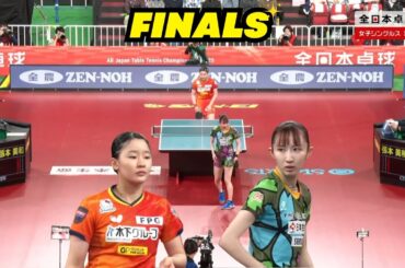 FULL MATCH | Miwa Harimoto vs Hina Hayata | Finals 2025 Japan National Championships