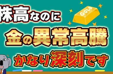 【異常事態】株価も金価格も史上最高値！バグった資産価格と世界経済の関係を徹底解説