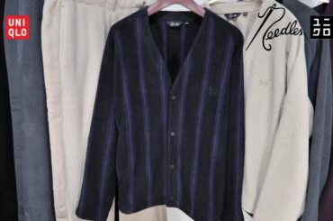 UNIQLO NEEDLES 神コラボ! 歴代最高フリース! 実物凄い高品質! 絶対買い〇〇! サイズカラー比較! 超話題新作購入品紹介 ユニクロ2025FW秋冬 ニードルズ カーディガンワイドパンツ