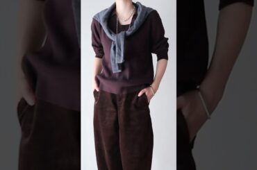 【40代UNIQLO】艶めき＆着痩せ名品 #プチプラ #高身長コーデ #ファッション #fashion #ootd #コーデ #uniqlo #ユニクロ