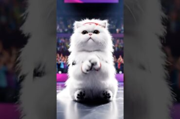 猫さん東京オリンピック会場ブレイキン＃猫＃ブレイキン