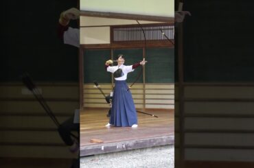 第48回全日本学生弓道王座決定戦女子の部優秀選手　石山和奏選手（立命館大学2年）