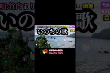 いのちの歌·Japanese Song·竹内まりや·🎵二重奏·Shorts·No406·1529曲目· #オカリナ #奄美大島 #ピアノ #弾いてみた #音楽 #カラオケ