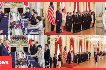 FULL CEREMONY: Trump and PM Sanae Takaichi Hold Historic US–Japan Summit at Akasaka Palace | AC1G