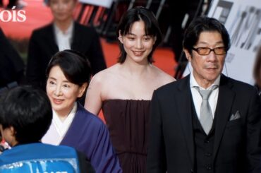 【東京国際映画祭】吉永小百合&のん、気品溢れるレカペ　トップを飾る