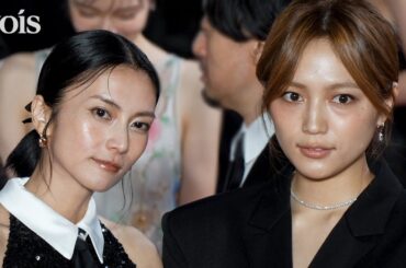 【東京国際映画祭】柴咲コウ&川口春奈、レカペで美の共演　待機中に談笑も