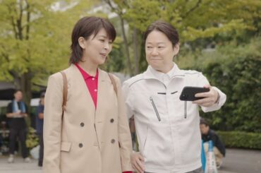 夫婦役でおなじみの阿部サダヲ＆松たか子がCM初共演　監督から「そんなくっつかないで」と“注意”！？　息ぴったりのインタビュー映像も公開